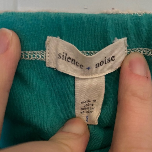 Silence + Noise Green Tube Top - Picture 4 of 4